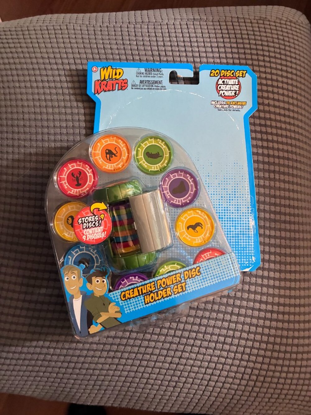 Wild Kratts Martin Kratt Creature Power Disc Holder with 20 Discs. Please Read